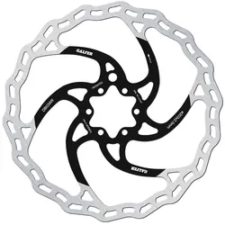 GALFER Bremsscheibe E-Bike & Enduro MTB Fixed Disc Wave | 6-Loch | 203