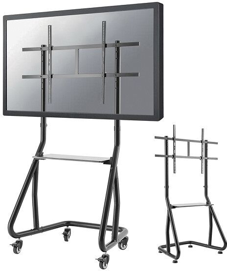 Support mobile Neomounts-M3800 Un meuble à roulettes pratique et moderne pour fixer vos écrans.