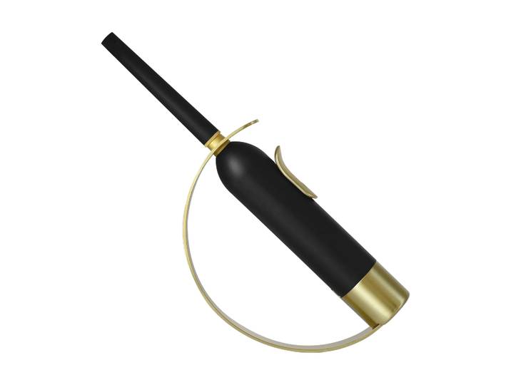 Solstickan Design Solstickan briquet coupe-flamme Noir-laiton