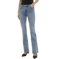 Vero Moda Flash Jeans Flared in Hellblau-S-L34