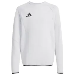 adidas Tiro Travel Crew Kids Sweatshirt Kinder - team light grey/