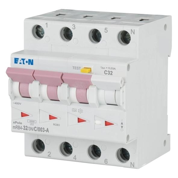 Eaton FI/LS Kombination, 32 A, 30 mA, LS- 167508 (167508)