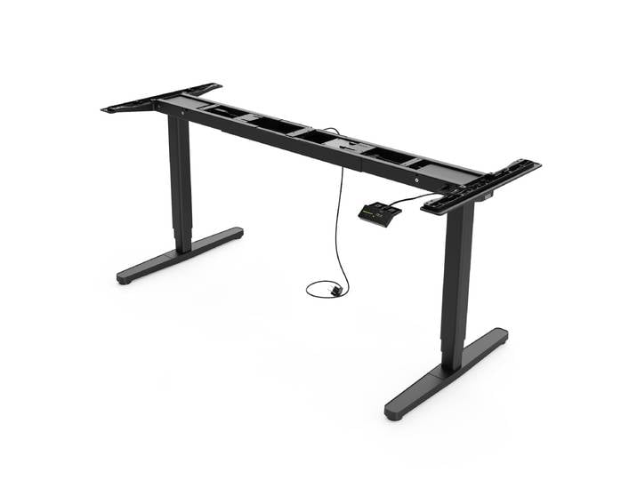 Yaasa Frame Pro, Black - Electrically height-adjustable table frame
