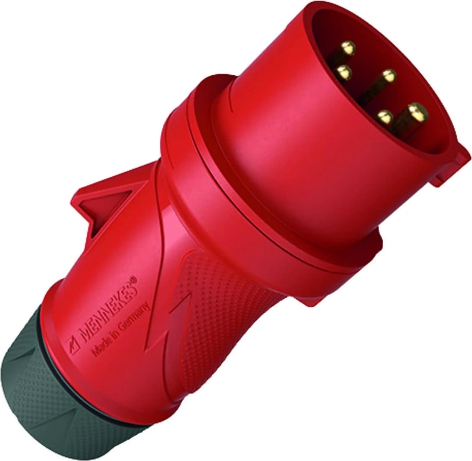 Mennekes PowerTOP Xtra CEE-stekker, 16A, 5-polig, 400V, IP44, ErgoCONTACT