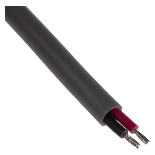 RS PRO Grey 1 pair non-screened cable,100m (100 m) (8124671)