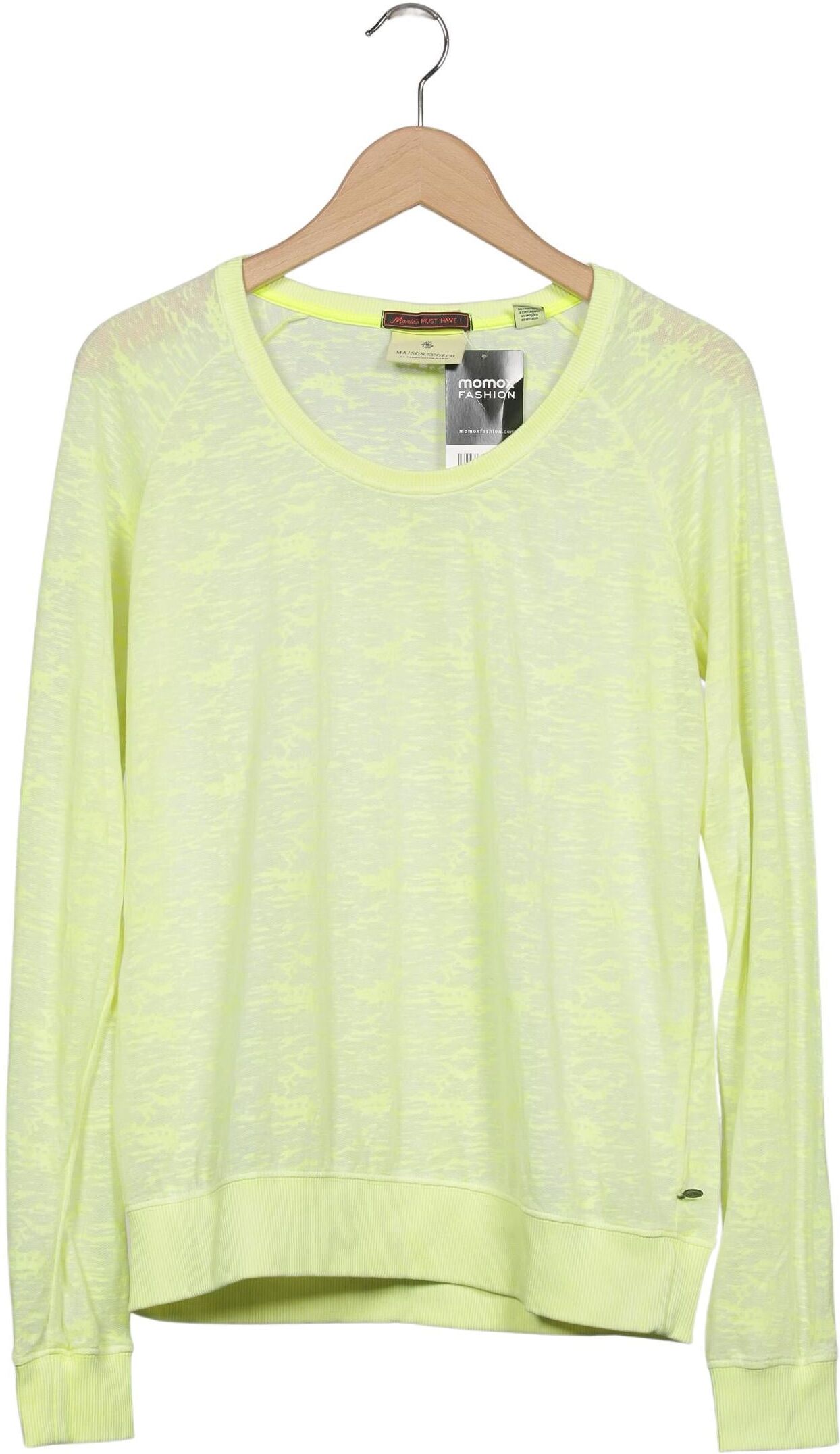 Maison Scotch Damen Pullover, Neon, Gr. EU 40 (Maison Scotch 3), kein / Etikett - Second Hand