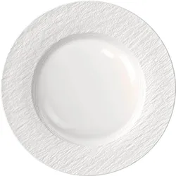 Villeroy & Boch Manufacture Ice Speiseteller, Teller, Weiss