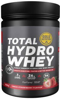 GOLDNUTRITION Total Hydro Whey Strawberry 900 gr