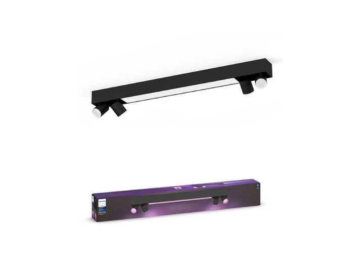 Philips Hue Centris 4-er Spots 5.7W - schwarz