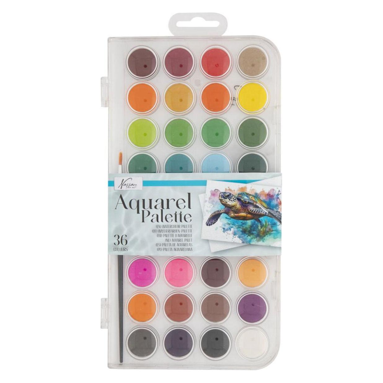 Grafix Farbpalette Aquarell, 36 Farben (46921144)