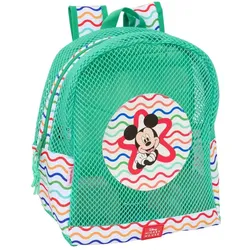 Mickey Mouse Club, Kindergartentasche, Mickey Mouse Clubhouse Strandrucksack Bunt Minze 30,5 X 24 X 18 Cm Für Kinder