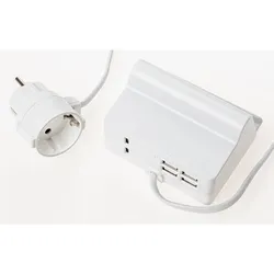 POWERTEC ELECTRIC Power Electric Tischsteckdose mit Handyhalterung - 4x USB-A