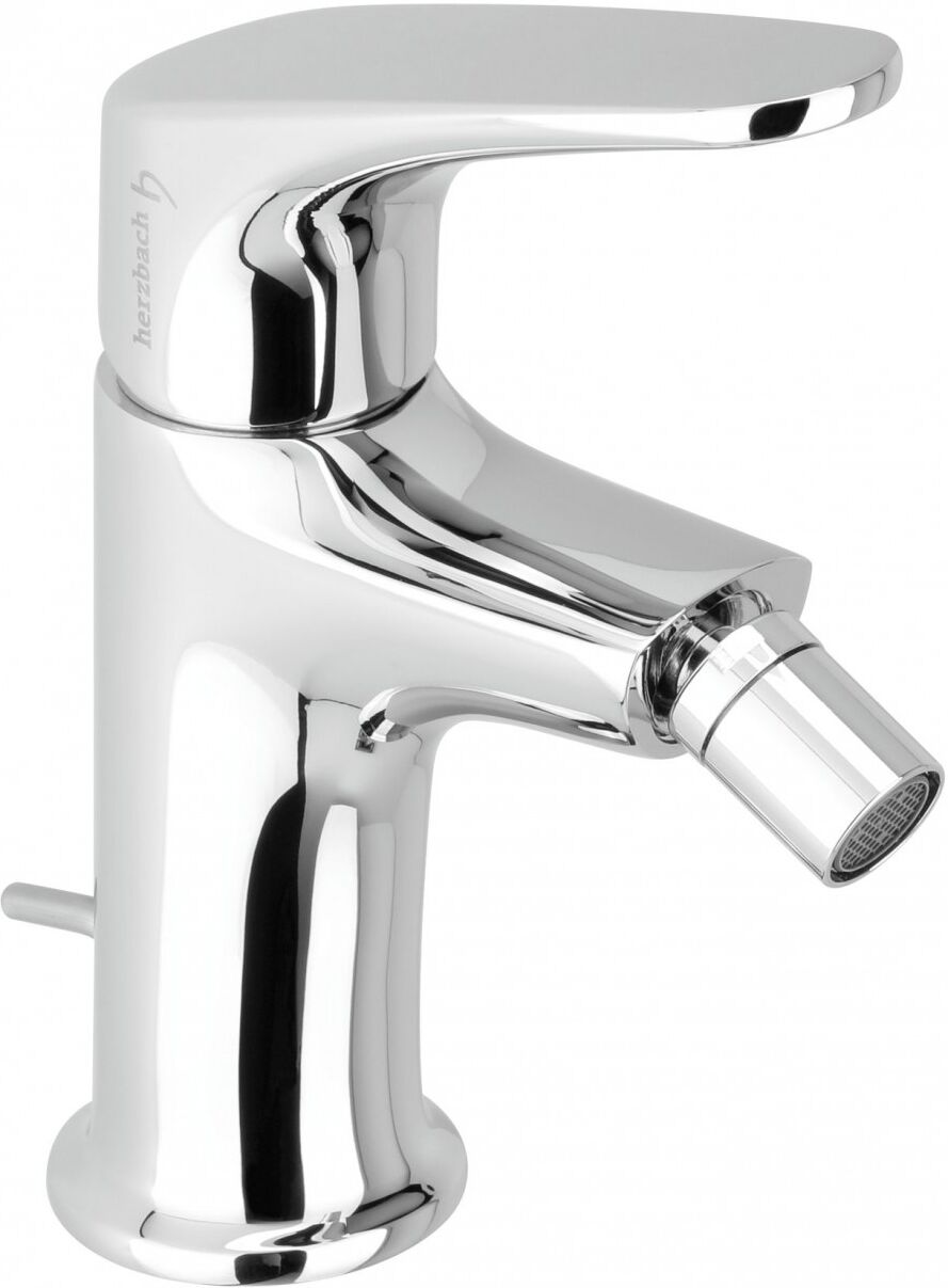 Herzbach LIVING cino Bidetarmatur mit ablauf chrom, 15.236000.1.01 15.236000.1.01