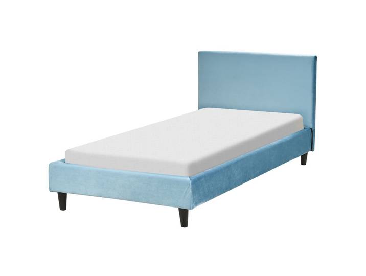 POLSTERBETT 90/200cm Hellblau Fitou