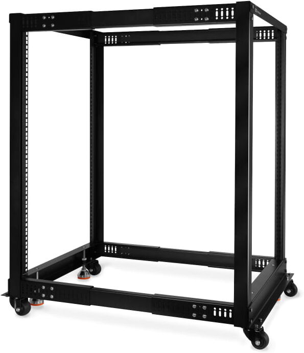Alphacool ES 19" Open Frame Serverrack 18HE Verstellbare Tiefe