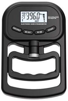 Smart Shopping Spot Digital Hand Dynamometer Grip Strength Tester USB LCD Hand Grip Strength Meter black