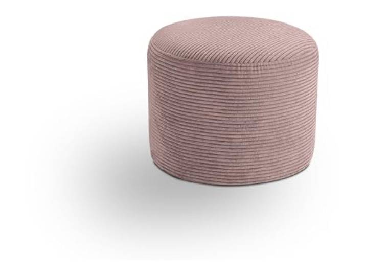xonox.home Hocker klein Kolo Polsterhocker Sitzhocker Sitzpouf Cord Altrosa B/H/T: 51x41x51cm