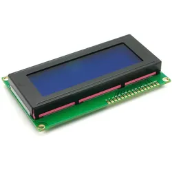 Alphanumerisches LCD 20x4, blau / weiß