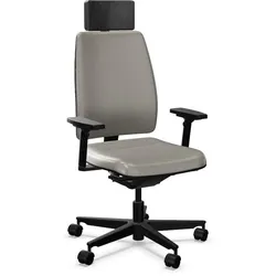 Sedus early bird Bürostuhl - Era Prompt beigegrau (CSE45) / Schwarz (103) / Ja (7006)