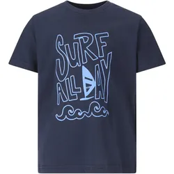 ZigZag Beachtime T-Shirt Kinder 2002 - navy 10 (140)