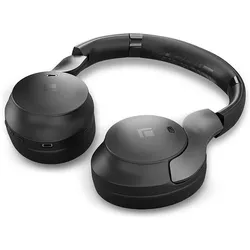 Lindy LHXW-e Wireless Active Noise (ANC, 55 h, Kabellos), Kopfhörer, Schwarz