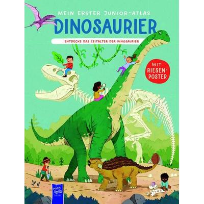 Mein erster Junior-Atlas: Dinosaurier, Gebundene Ausgabe von , YoYo Books, 978-94-6505-484-1
