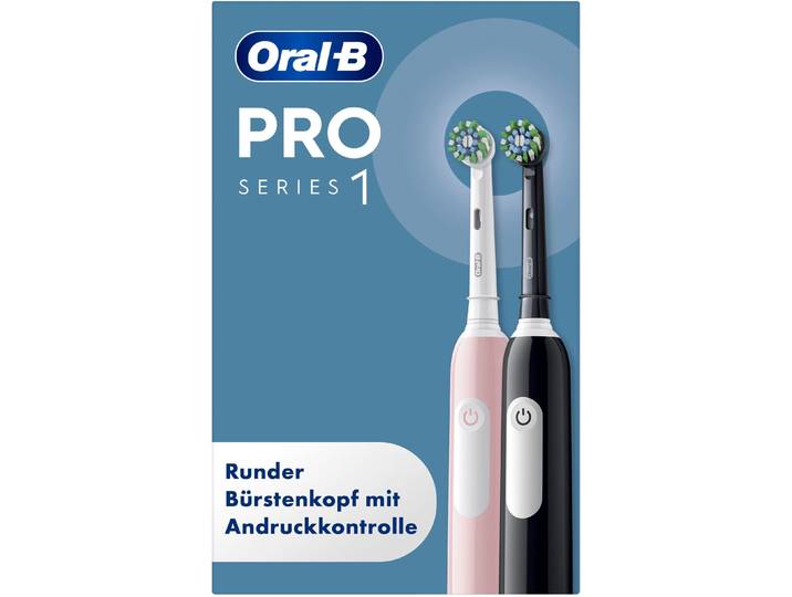 Oral-B PRO Series 1 Doppelpack 2 Stk. Aufsteckbürsten Drucksensor