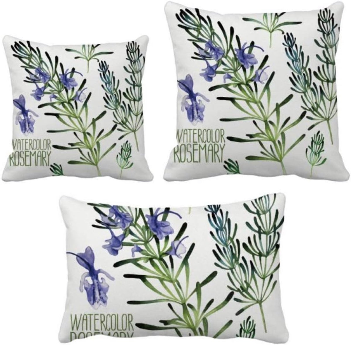 Meerkleurig decoratief rechthoekig sierkussen voor interieur styling en sofa