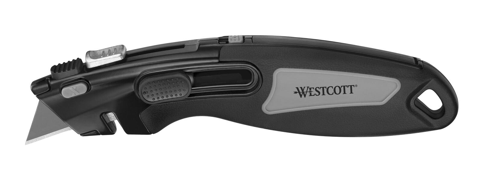 WESTCOTT Zinc Alloy Cuttermesser 18 mm schwarz, silber E-84032 00