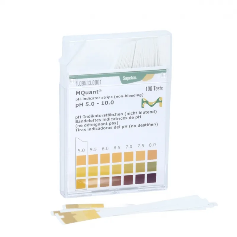 Merck Chemicals MQuant PH-Universal Indikatorstäbchen Merck (100 Stück) pH 6,5 - 10,0 1.09543.0001