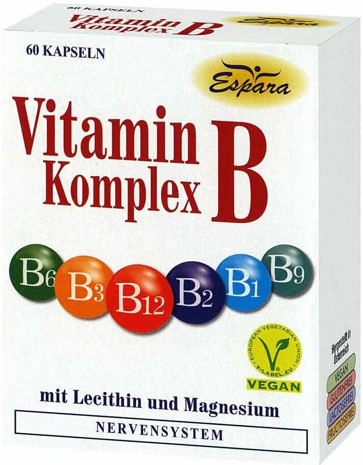 Vitamin B Komplex Kapseln 60stk