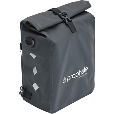 Gepäckträgertasche PROPHETE, schwarz, Taschen, B/H/T: 36cm x 4cm x 42cm, PVC, Gepäckträgertasche, B:36cm H:4cm T:42cm