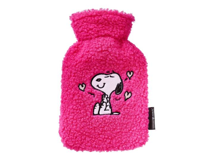 Mini Wärmflasche Snoopy Amore Pink/Pink 14 x 22 x 5cm Polyester