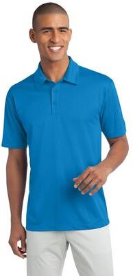 Port Authority K540 Silk Touch Performance Polo Shirt in Brilliant Blue size 5XL   Polyester
