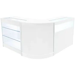Triton LED Verkaufstheken-Set CM60 + K900 + B900 - Weiß