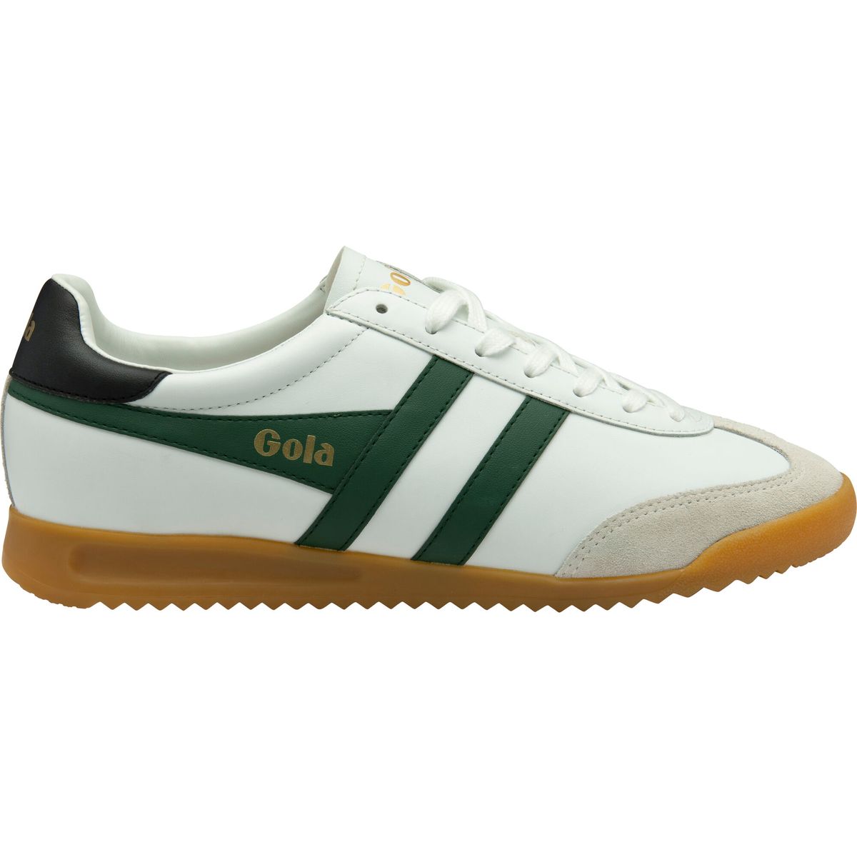Gola Torpedo Leather Sneaker Men white/evergreen/black (IN) 7 CMB622-IN-7-whiteevergreenblack