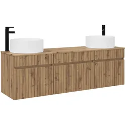 vidaXL, Badezimmerschrank, Badezimmerschrank