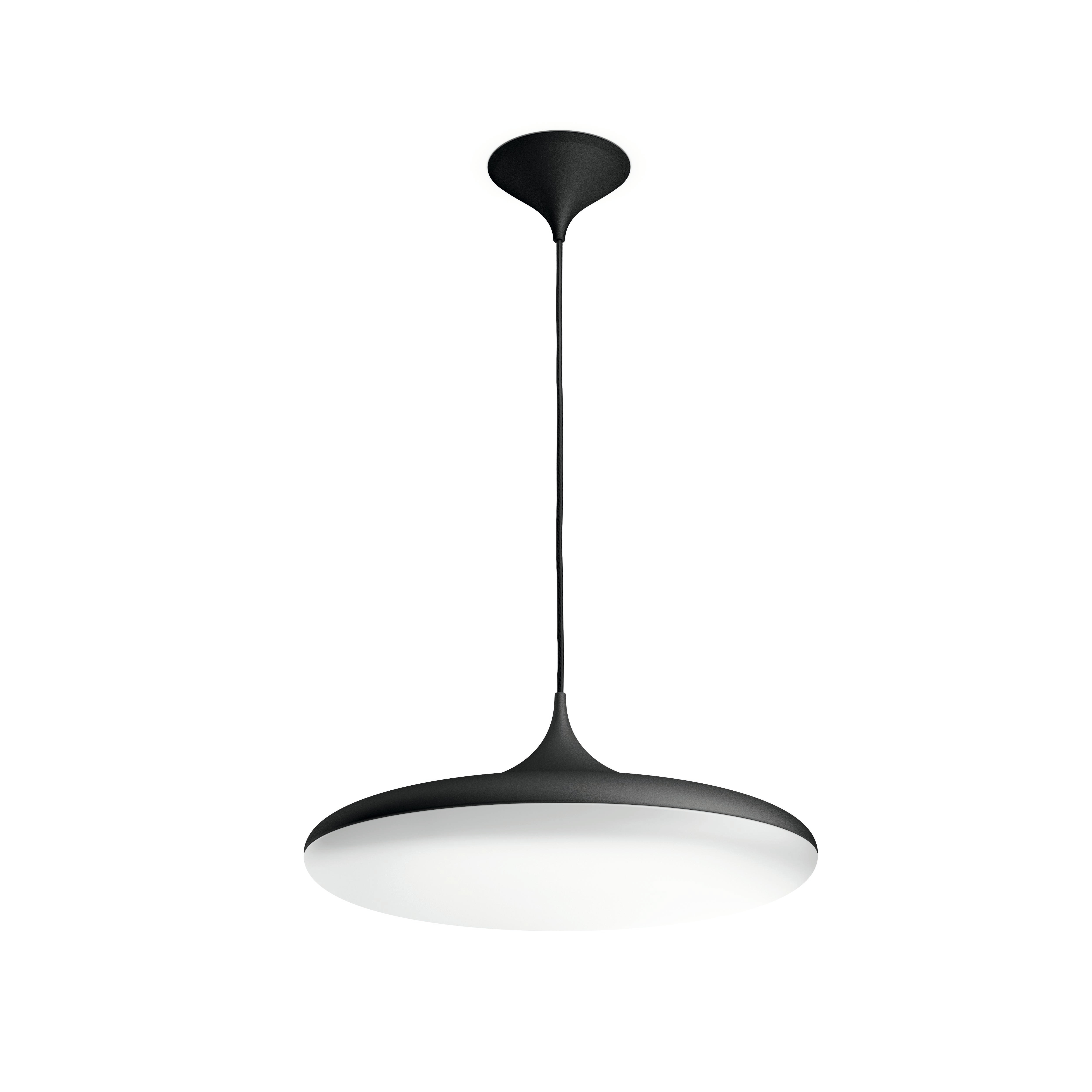 Philips Hue White Amb. Cher Pendelleuchte BT schwarz 3000lm Dimmschalter