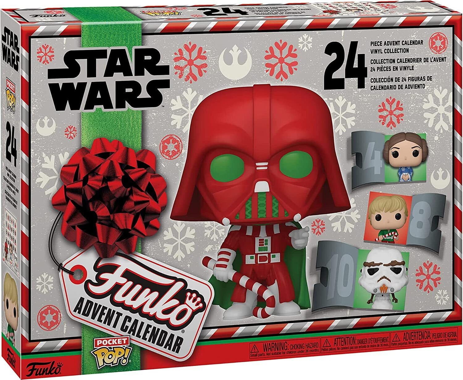 Funko Star Wars Adventskalender Holiday met 24 Pocket Pop! figuurtjes