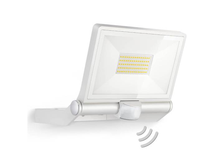 STEINEL LED Außen-Wandstrahler XLED One XL S, weiß / opal, Aluminium, Modern, Wandstrahler
