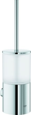 Grohe Atrio set de brosses 40314003 chrome, modèle mural, fixation invisible