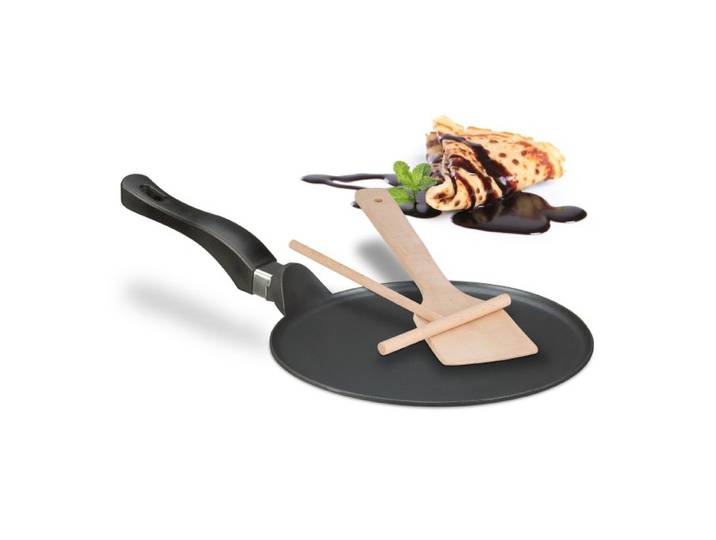 Relaxdays Pannenkoekenpan met accessoires