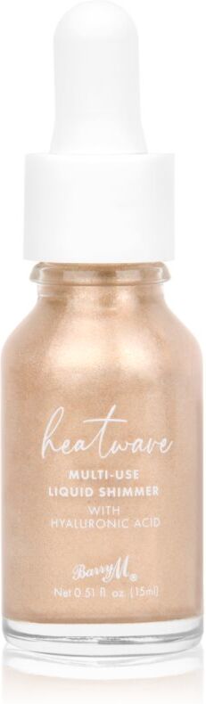 Barry M Heatwave liquid highlighter with pipette stopper shade Intense 15 ml