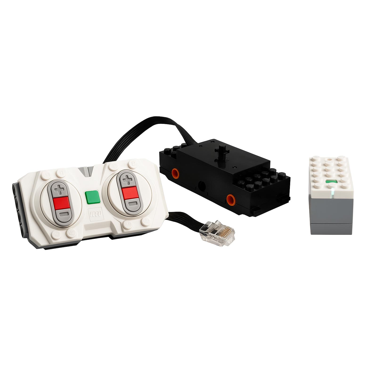 LEGO Zug Motorisierungsset mit Motor, Hub & Fernbedienung - perfekte Powered-Up Ergaenzung (LEGO Zubehör) (64963204)