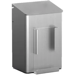 All Care MediQo-line Hygiene-Abfallbehälter - 6 Liter - Wandmontage - Aluminium