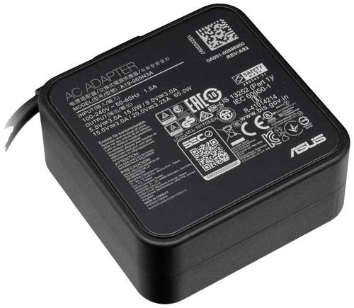 Asus USB-C NT65CA USB Ladegerät 65W 1x USB-C USB PD Schwarz Innenbereich USB Power Delivery (USB-PD)