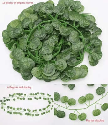 Inspire Curations 2.1M Artificial Ivy Leaf Garland Realistic Silk Hanging Vine For Wall & Wedding Decor 72 hai Tang
