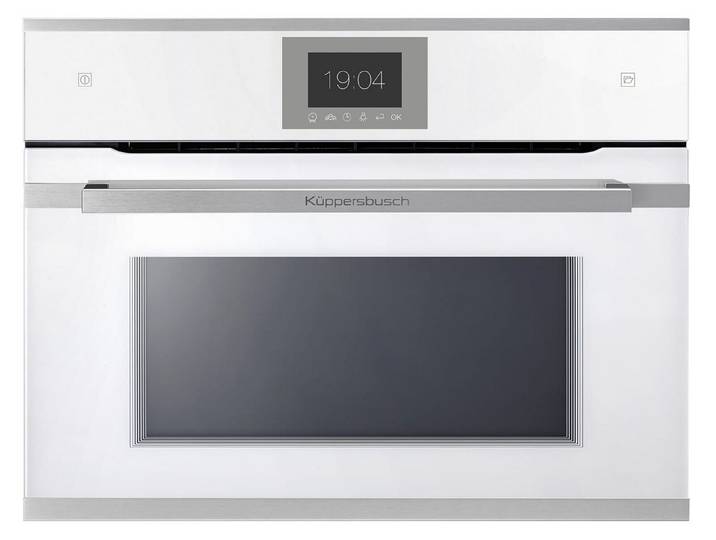 Küppersbusch Dampfbackofen, Reinigung mit Wasser / Dampf
