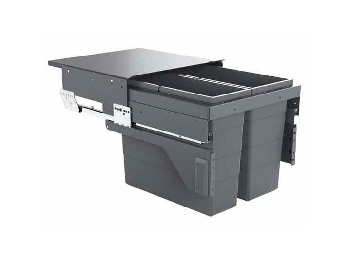 HKT Einbauabfallsammler, Kunststoff, 38 l, 41.2-41.8x37x43.4 cm, Haushalt & Reinigung, Reinigung, Mülleimer & Abfallsammler