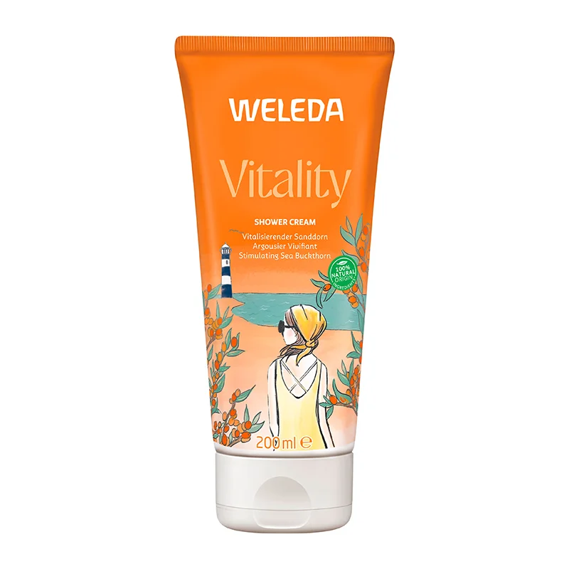 Weleda Vitality Vitalisierungsdusche Sanddorn, 200ml 005742X9